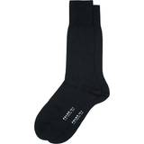 Herre - Silke Undertøj Falke No. 6 Finest Men Socks - Black