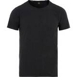 Replay L Overdele Replay Raw Cut Cotton T-shirt - Midnight Blue