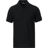 J.Lindeberg Slim Overdele J.Lindeberg Troy Cotton Polo Shirt - Black/Black