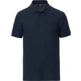 J.Lindeberg Troy Cotton Polo Shirt - Blue/JL Navy