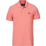 Lyle & Scott Plain Polo Shirt - Punch Pink