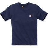 Carhartt T-shirts & Toppe Carhartt Workwear Pocket Short-Sleeve T-shirt - Navy
