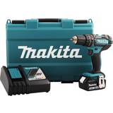 Makita Batterier - LED-belysning Boremaskiner & Slagboremaskiner Makita DHP482RF (1x3.0Ah)