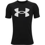 Under Armour Boy's Tech Big Logo T-Shirt - Black/White