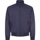 Fred Perry Bomuld Overtøj Fred Perry Harrington Jacket - Navy