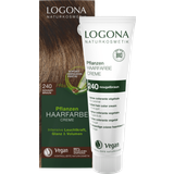 Glans - Silikonefri Hårfarver & Farvebehandlinger Logona Herbal Hair Colour Cream #240 Nougat Brown 150ml