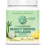 Greens superfood Sunwarrior Beauty Greens Collagen Pina Colada 300g