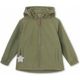 24-36M - Softshell jakker Mini A Ture Aden Softshell Jacket - Olivine Green (1210122741-7890)
