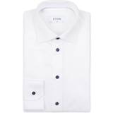 Eton Skjorter Eton Twill Shirt - White