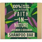 Faith in Nature Genfugtende Hårprodukter Faith in Nature Shampoo Bar Lavender & Geranium 85g