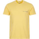 Comme des Garçons Rund hals Tøj Comme des Garçons Short Sleeve Logo T-shirt - Yellow
