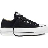 Converse all star canvas ox Converse Chuck Taylor All Star Platform Canvas Low Top W - Black/White