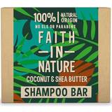 Blødgørende - Rejseemballager Shampooer Faith in Nature Coconut & Shea Butter Shampoo Bar 85g