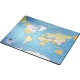 Esselte Writing Pad with World Map 40x53cm