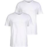 Jack & Jones Herre - XL T-shirts Jack & Jones T-Shirt 2-pack - White/White