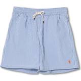 Polo Ralph Lauren Blå Bukser & Shorts Polo Ralph Lauren Recycled Slim Traveler Swim Shorts - Cruise Seersucker