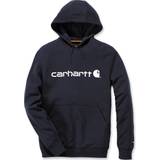 Carhartt Force Delmont Graphic Hooded Sweatshirt - Navy Heather