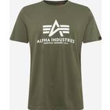 Alpha Industries Grøn - M Overdele Alpha Industries Basic T-shirt - Dark Olive