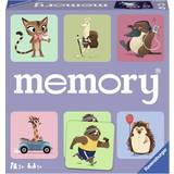 Børnespil - Korttrækning Brætspil Ravensburger Wild World of Animals Memory