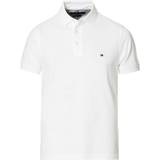 Tommy Hilfiger Herre Overdele Tommy Hilfiger 1985 Slim Fit Polo T-shirt - White