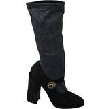 36 ½ - Nylon Sandaler med hæl Dolce & Gabbana Mary Janes - Black