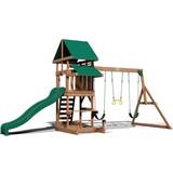 Gynger Legehuse Belmont Play Tower with Swings & Slide