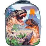 Blå - Plast Tasker Mojo Animal Planet 3D Backpack Playset – Dinosaurs