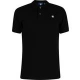 G-Star Elastan/Lycra/Spandex Overdele G-Star Dunda Slim Polo T-shirt- Dark Black