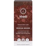 Volumen Permanente hårfarver Khadi Natural Hair Color Medium Brown 100g