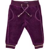 Velourbukser Me Too Velor Trousers - Plum Purple (610792-7760)