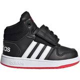 Adidas 25 - Sort Sneakers adidas Infant Hoops 2.0 Mid - Core Black/Cloud White/Vivid Red