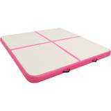 Pink Træningsmåtter & Gulvbeskyttelse vidaXL Inflatable Gym Mat 20cm 2x2m