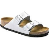 Slip-on - Syntetisk Sandaler Birkenstock Arizona BS - Silver