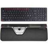 Tastatur med rollermouse Contour Balance Keyboard and Roller Red plus (Nordic)