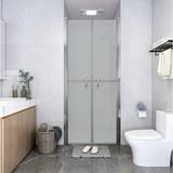 Frostet - Hvide Brusedøre vidaXL Shower Door (148795) 860x1900mm