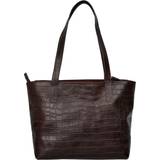 Adax Dobbelte skulderremme Håndtasker Adax Terese Shopper Bag - Teramo Eco Dark Brown