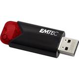 256 GB - USB 3.2 (Gen 2) USB Stik Emtec USB 3.2 Gen 2 B110 Click Easy 256GB