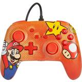Orange Gamepads PowerA Enhanced Wired Controller (Nintendo Switch) – Mario Vintage - Orange