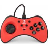 Rød - Xbox One Gamepads PowerA Fusion Wired Fightpad (Switch, PS4, Xbox One) - Rød