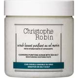 Christophe Robin Regenererende Hårprodukter Christophe Robin Cleansing Purifying Scrub with Sea Salt 250ml