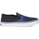 Bomuld - Slip-on Sneakers Marcelo Burlon Wings Slip On M - Black/Blue/Neon