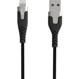 Kvadratisk - USB A - USB-kabel Kabler Gear USB A - Lightning 1.5m