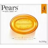Pears Kropssæber Pears Pure & Gentle Soap with Natural Oils 4-pack