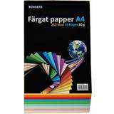 Kopipapir a4 80 gram Bungers Färgat Papper A4 80g/m² 250stk