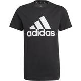 Overdele adidas Boy's Essentials T-shirt - Black/White (GN3999)