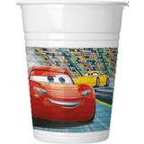 Disney Tallerkener, Glas & Bestik Disney Plastic Mug Car 3 8-pack