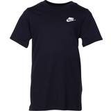 XL Overdele Nike Older Kid's Sportswear T-shirt - Black/White (AR5254-010)