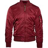 Alpha Industries Rød Overtøj Alpha Industries MA-1 Vf 59 Bomber Jackets - Burgundy Red