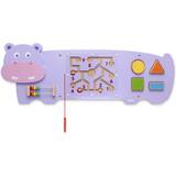 Flodheste Aktivitetslegetøj Viga Wall Toy Hippopotamus