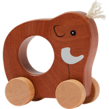 Tyggelegetøj Skubbelegetøj Kids Concept Mammoth Push Toy Brown Neo